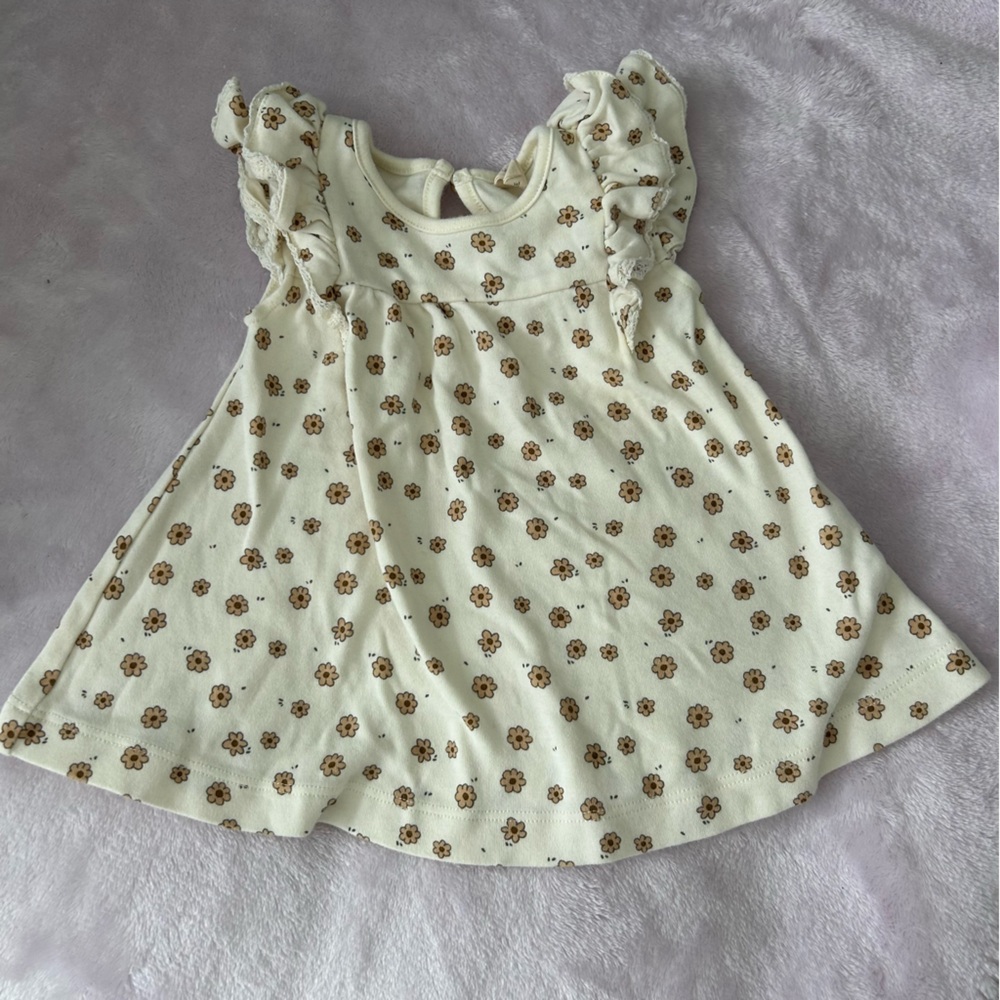 Quincy Mae flutter dress
